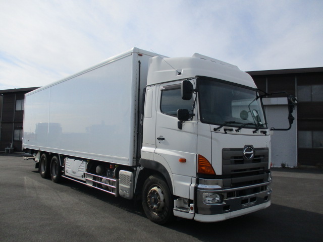 日野　プロフィア　3軸　冷蔵冷凍車　格納PG付